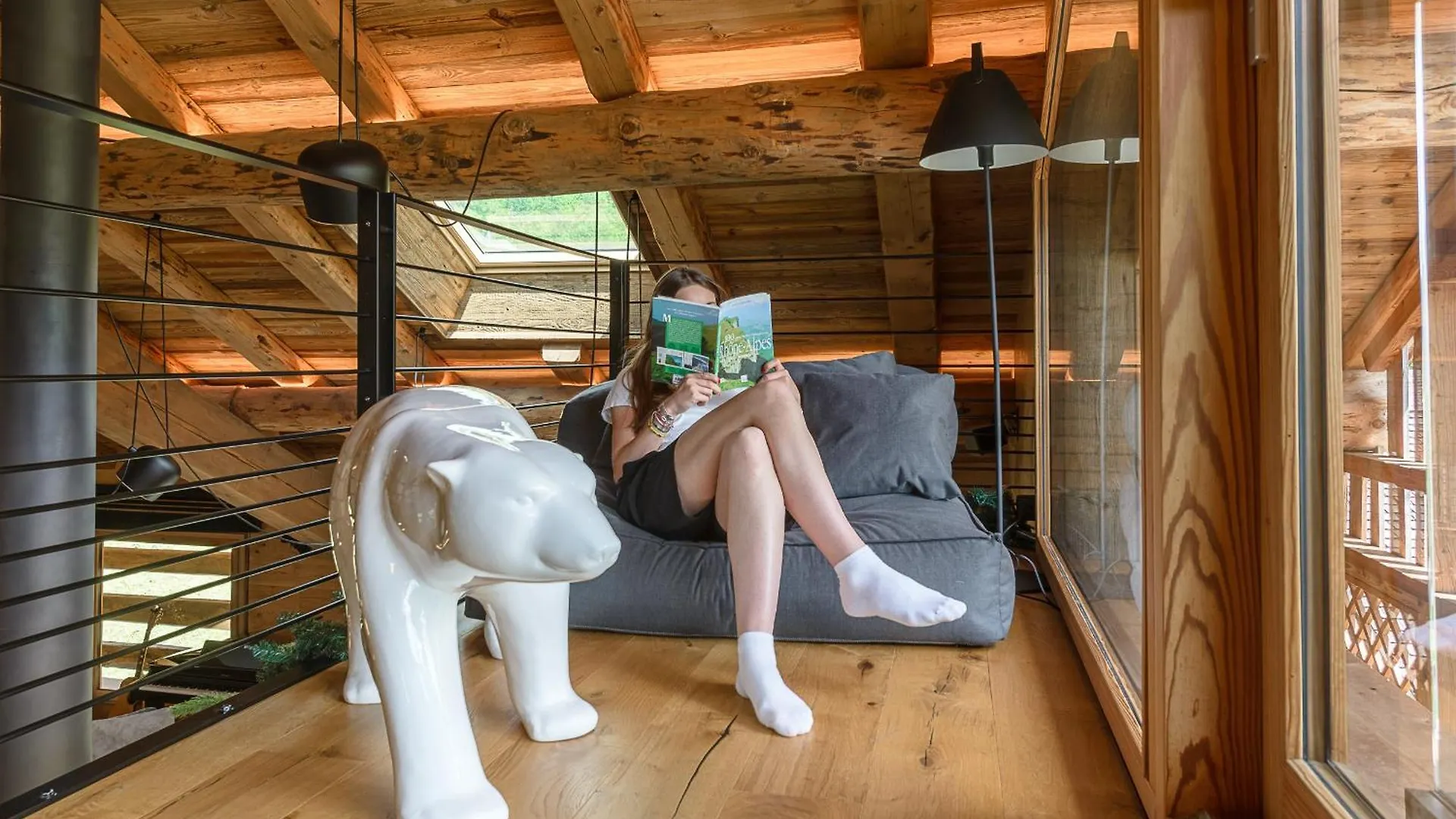 Le Chalet Osmose - Piscine Privative-Sauna-Jacuzzi By Lla Selections ラ・クリュサ